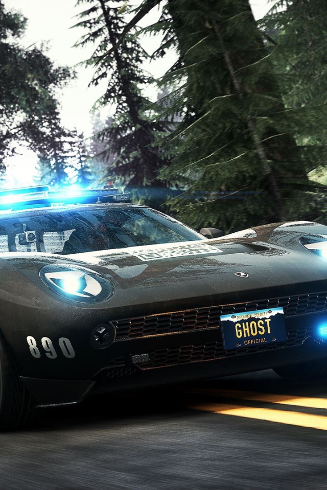 Полицейский Lamborghini Miura в игре