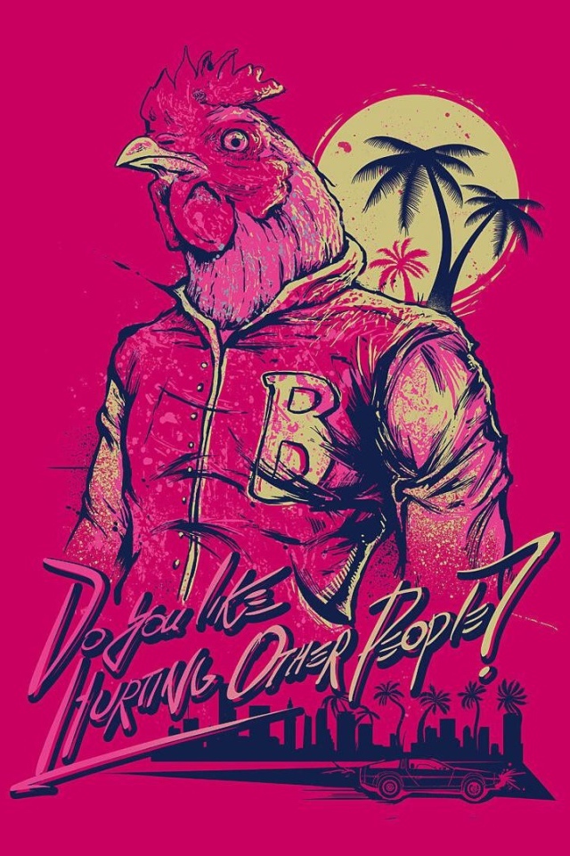Популярная игра Hotline Miami 2