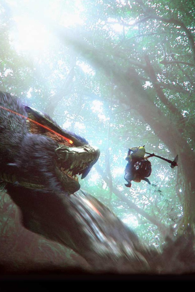 Популярная игра  Monster Hunter