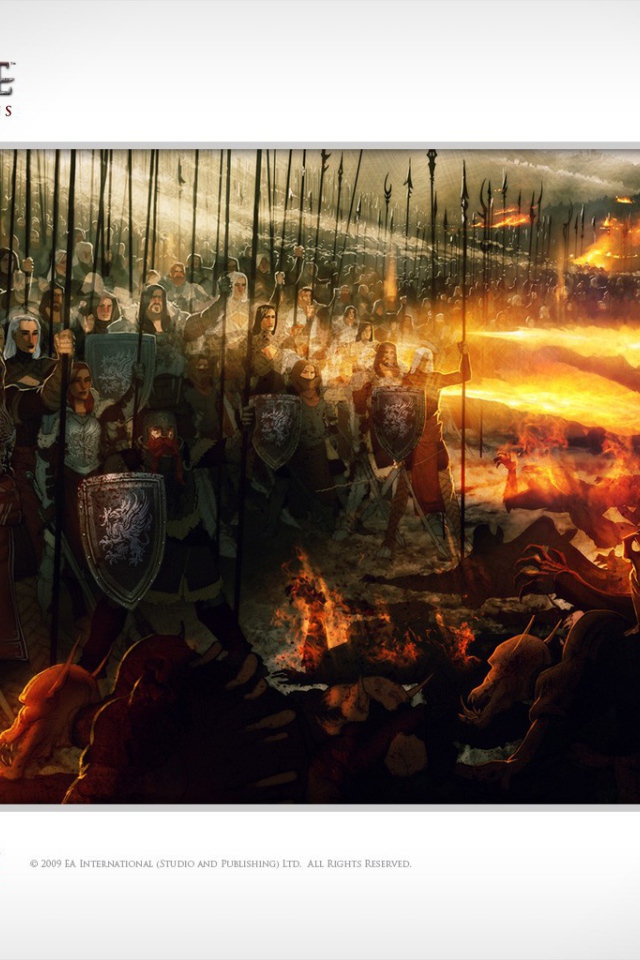 Постер игры Dragon Age Origins