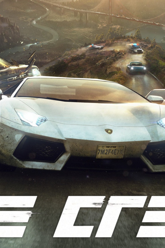 Постер видео игры The Crew