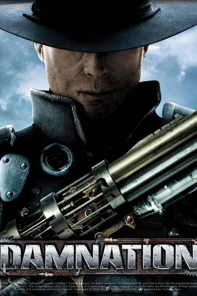 Постер видео игры Damnation