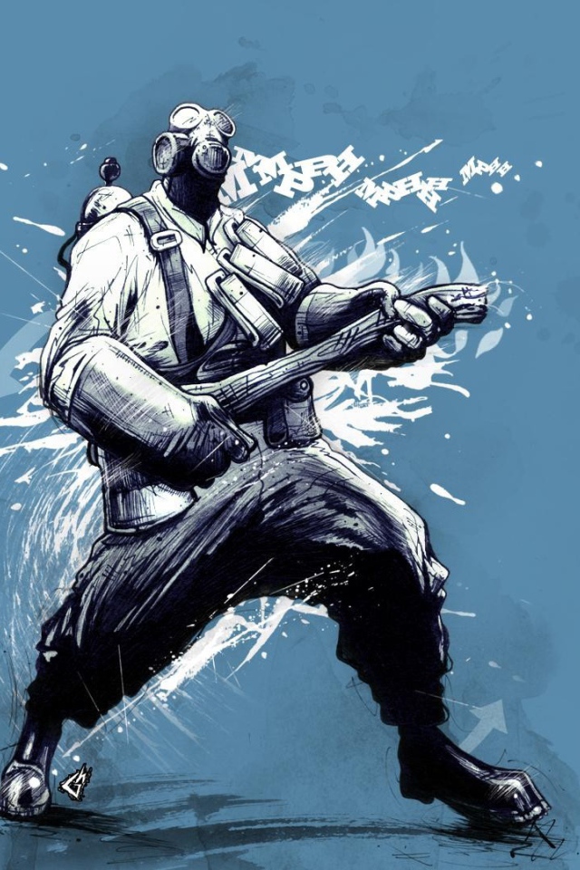 Пиро из игры Team Fortress 2