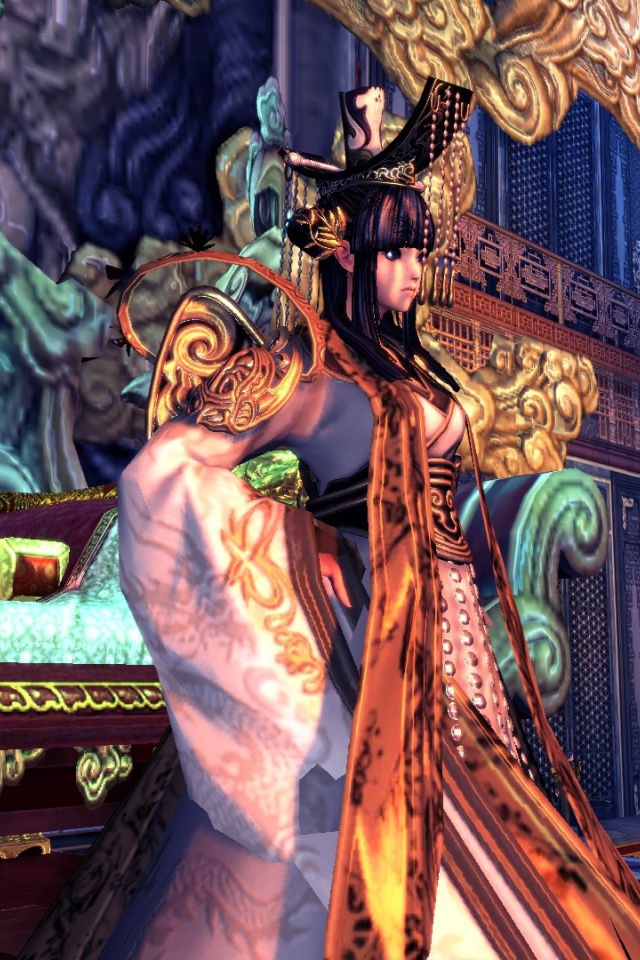 Королева у трона, игра Blade & Soul