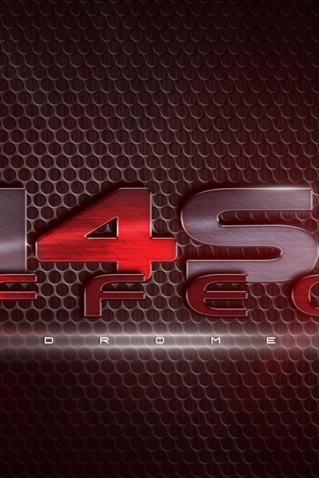 Красный фон Mass Effect Andromeda