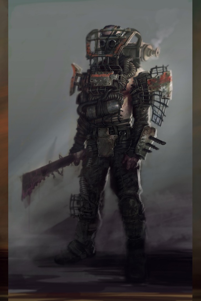 Роботы из игры Fallout 4, концепт арт