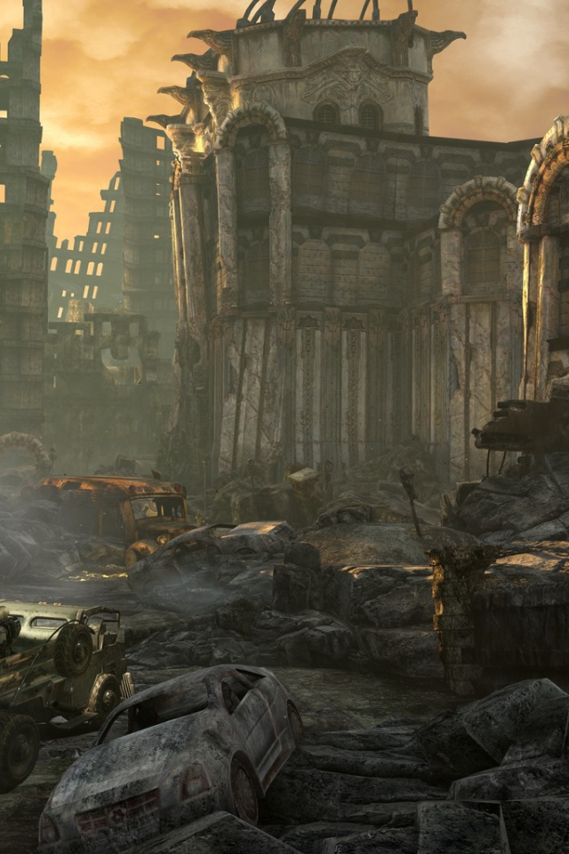 Руины в игре Gears of War 3