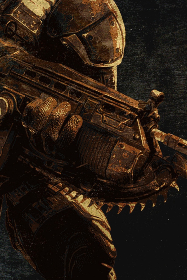 Ржавый робот, игра Gears of War