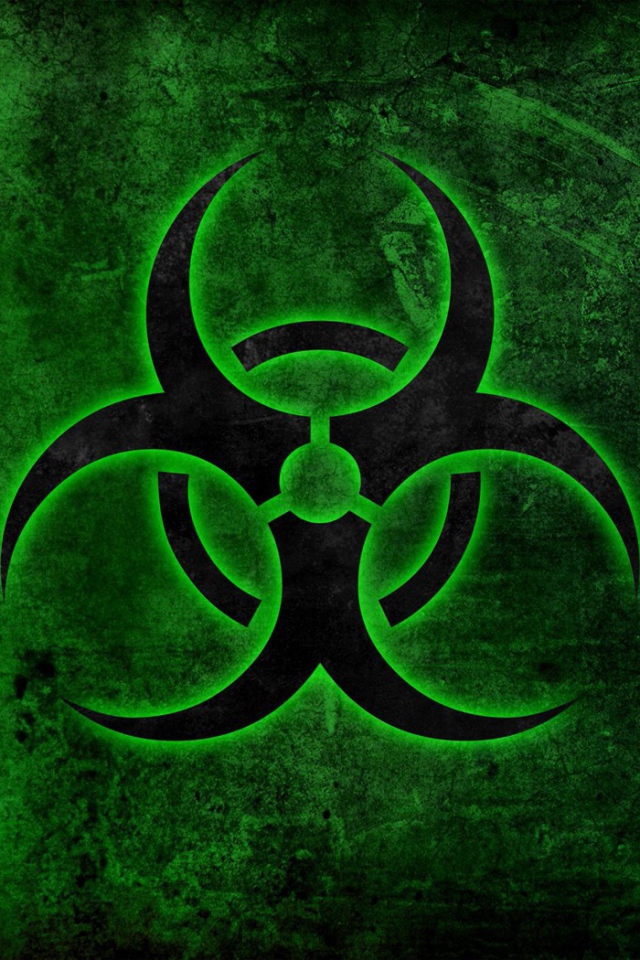 Знак био опасности в игре Plague