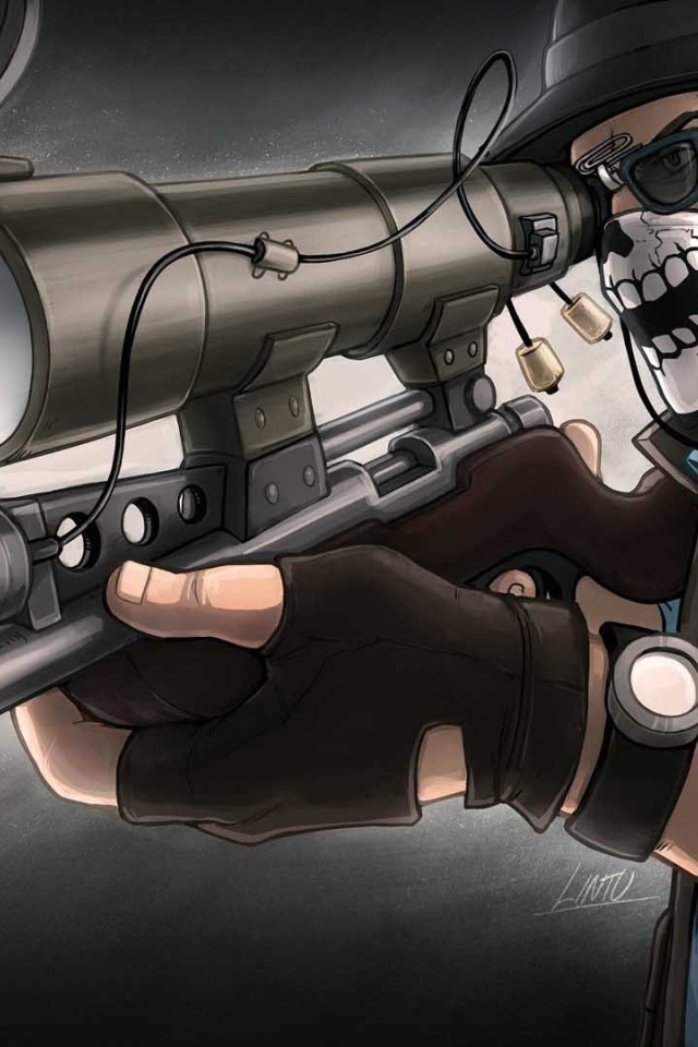 Снайпер из игры Team Fortress 2