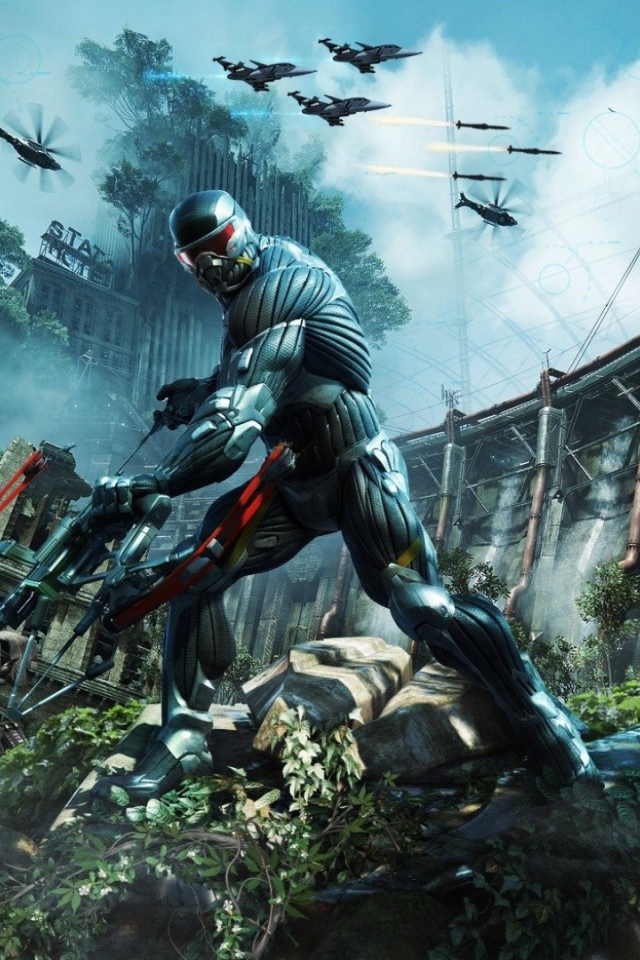 Солдат в игре Crysis 3
