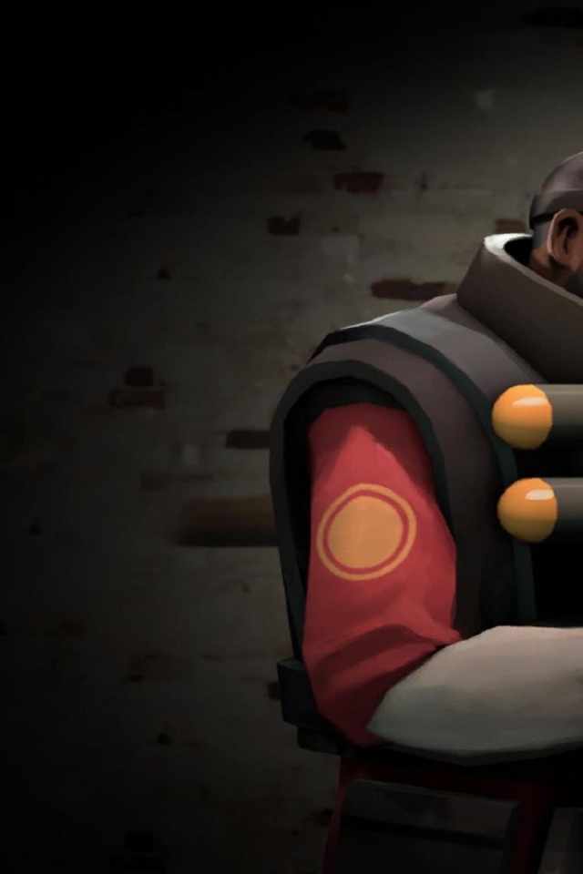 Солдаты из игры Team Fortress 2