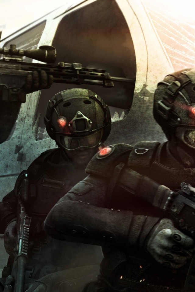 Солдаты в игре Rainbow Six