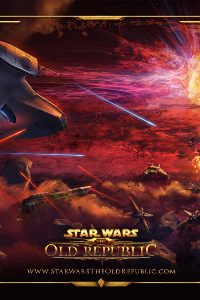 Космическое сражение в игре  Star Wars The Old Republic