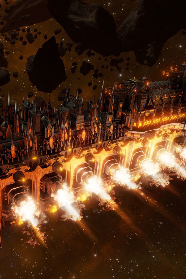 Космический корабль в игре Warhammer 40K