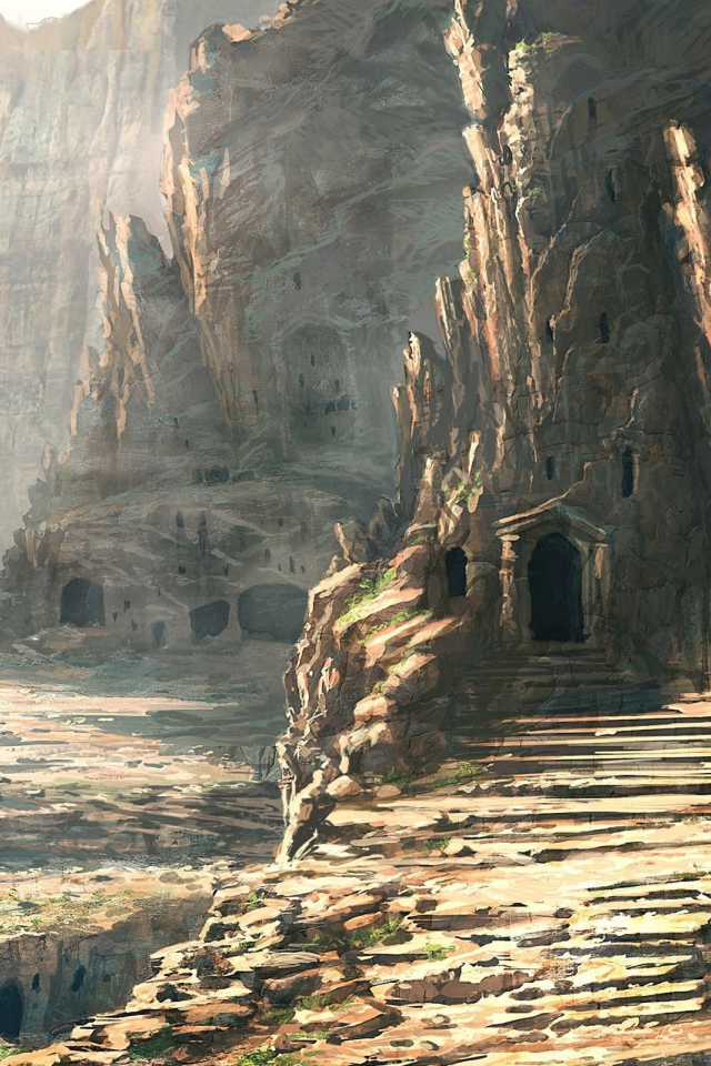 Лестница в горы, игра Assassin's Creed