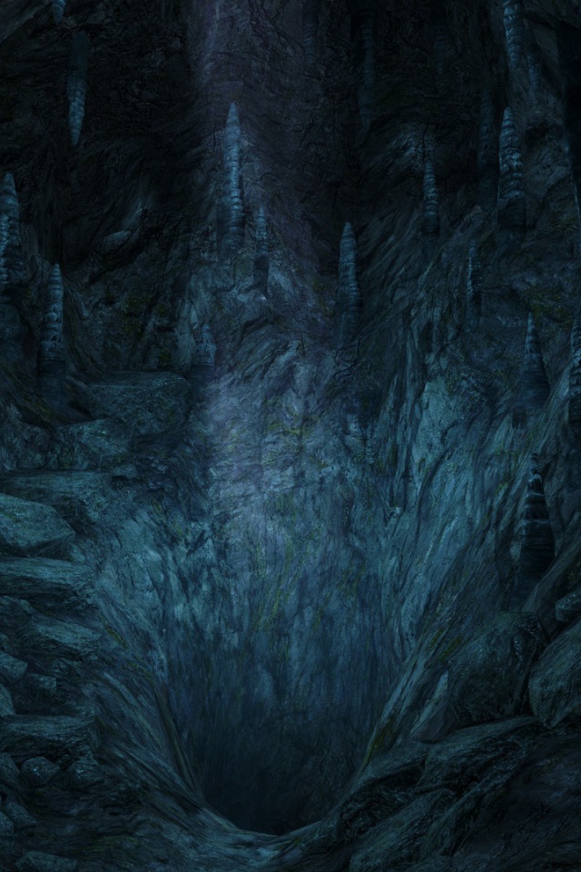 Каменная пещера в игре Dear Esther