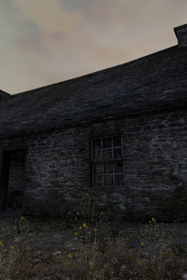 Каменный дом в игре Dear Esther