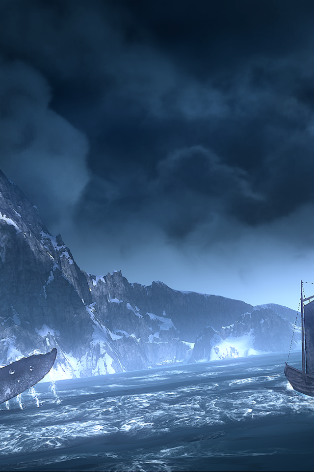 Бурное море в игре The Witcher 3 Wild Hunt