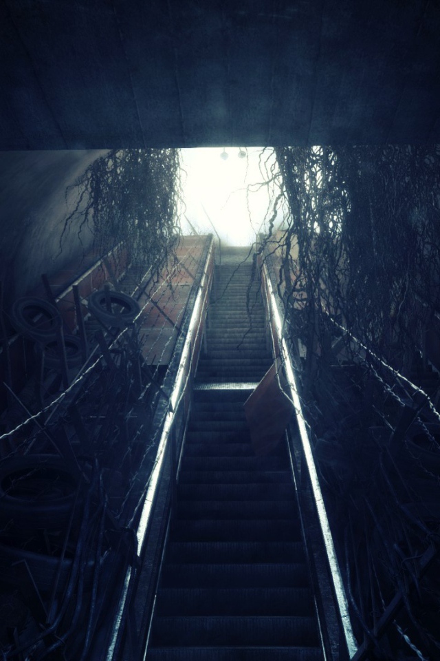 Выход на поверхность в игре Metro 2033