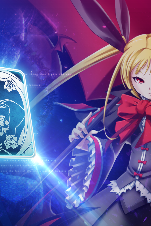 Милая Рейчел из игры Blazblue