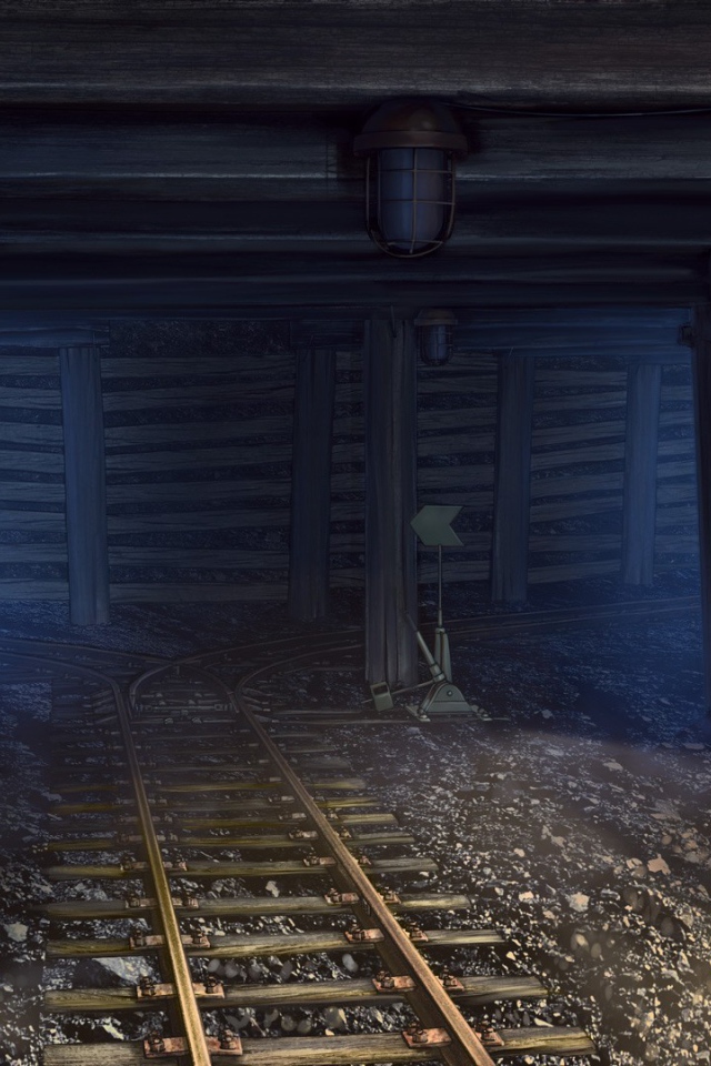 Подземная железная дорога в игре Бесконечное лето