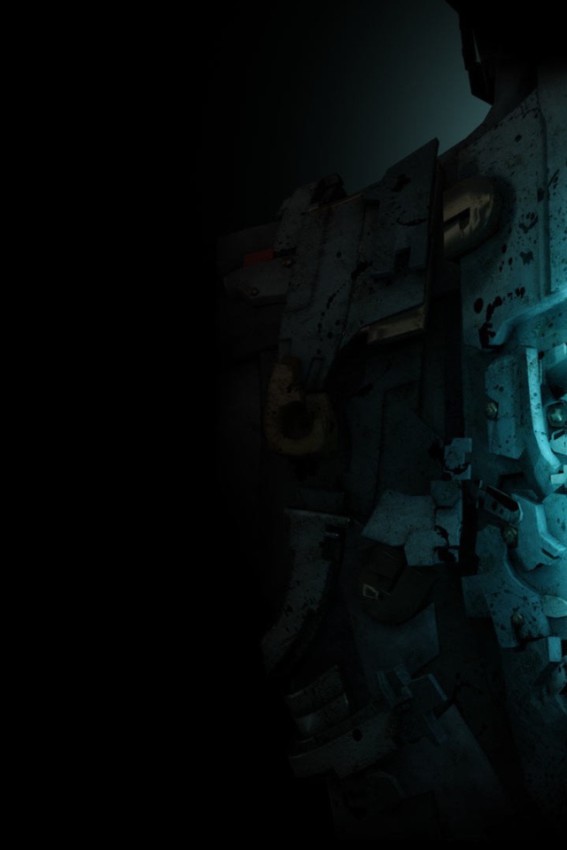 Спина солдата в игре Dead Space 2