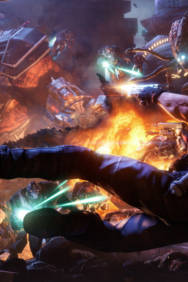 Сражение в игре Duke Nukem