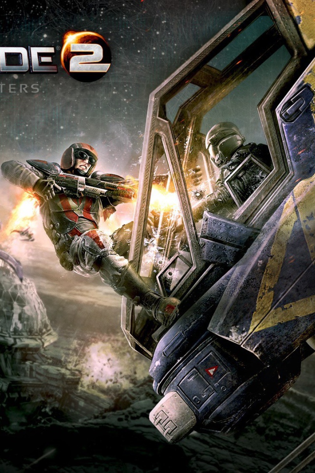 Сражение в игре Planetside 2