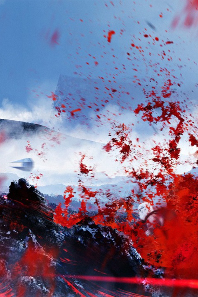 Сражение в игре Star Wars Battlefront