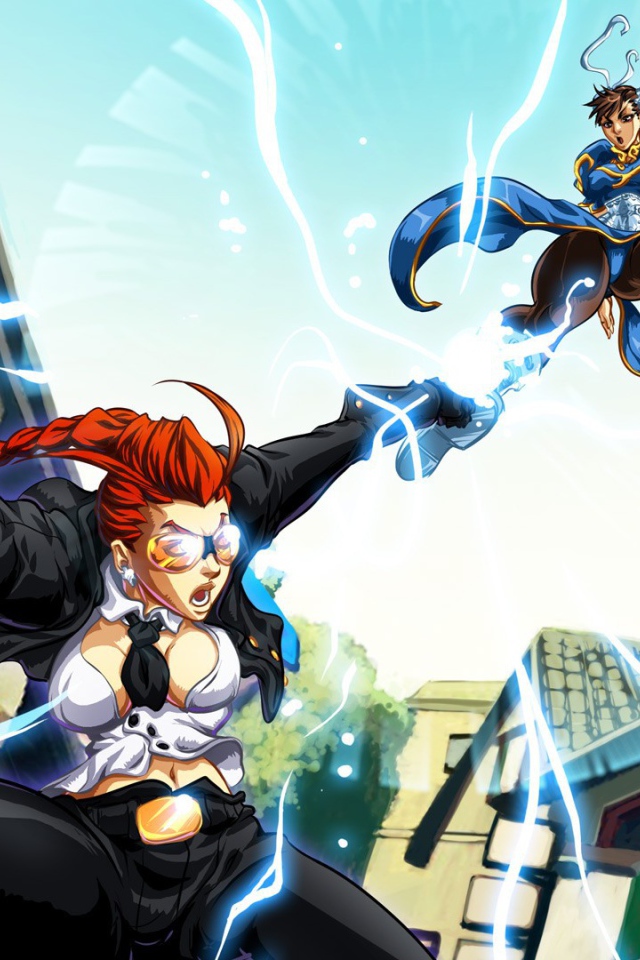 Сражение в игре Street Fighter IV