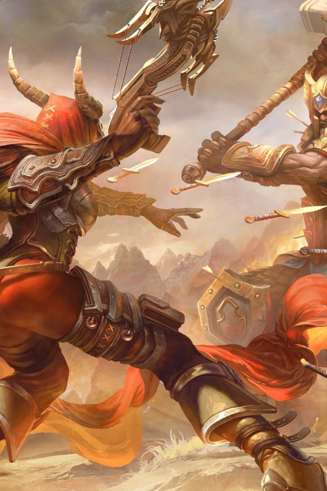 Сражение в игре Uther the Lightbringer