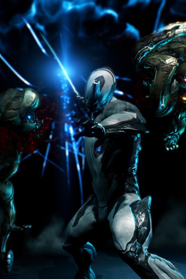 Сражение в игре Warframe