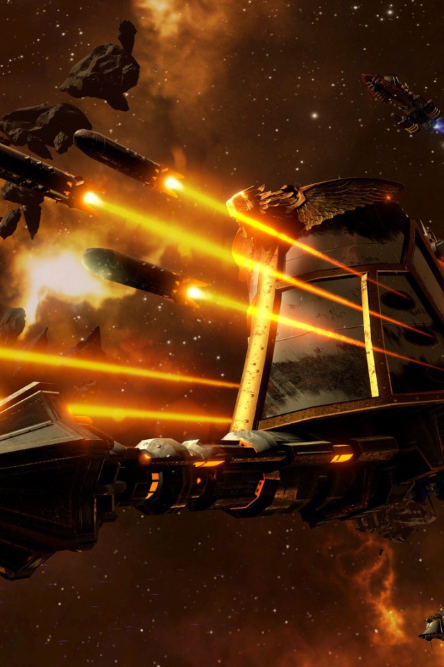 Сражение в игре Warhammer 40K