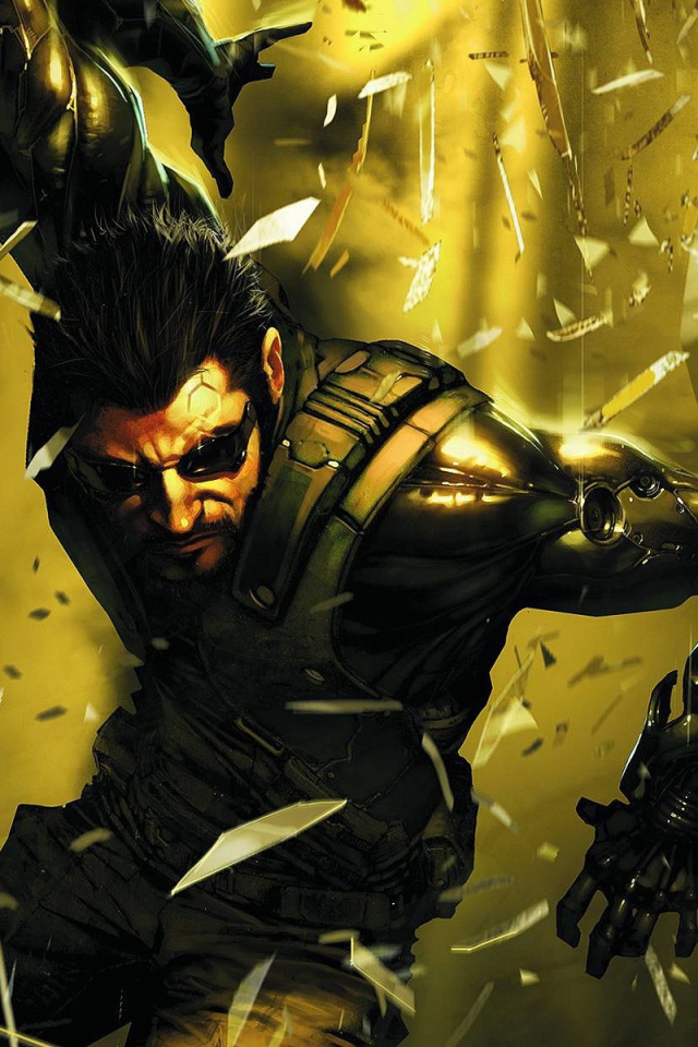 Отважный герой игры Deus Ex Human Revolution