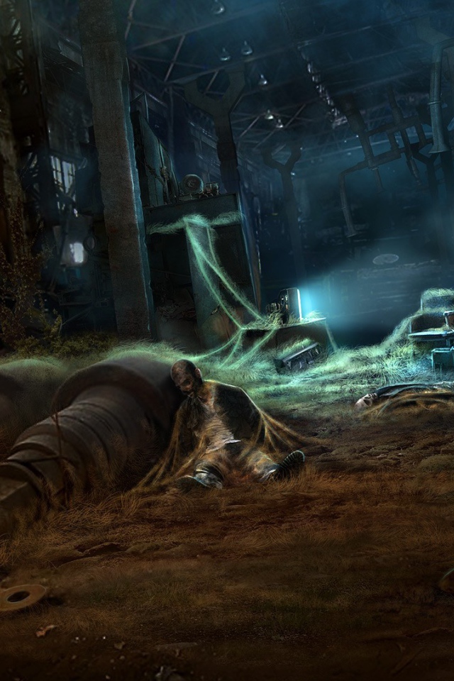 Разрушенный завод в игре Survarium