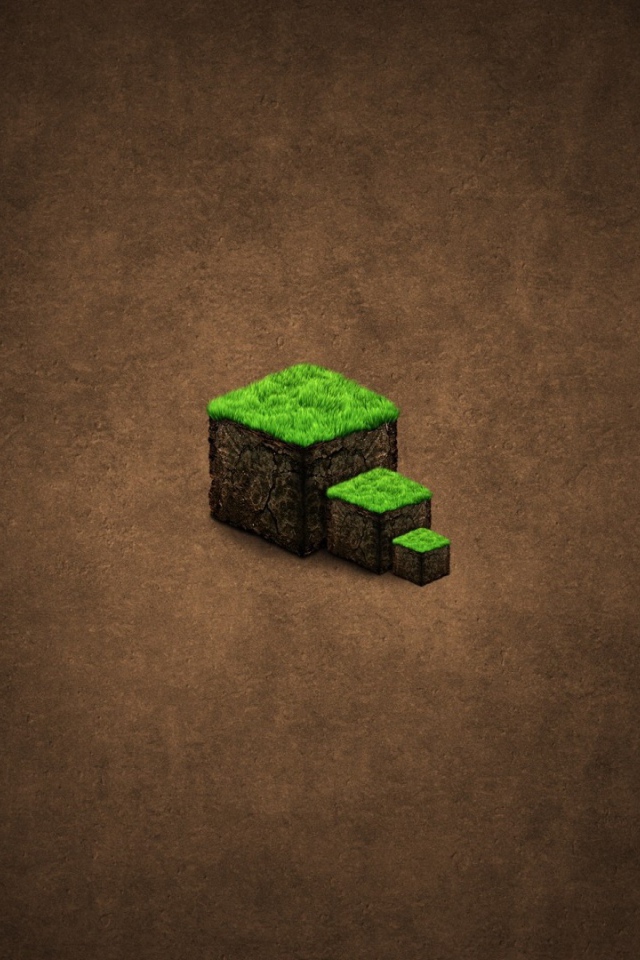 Игра Minecraft, минимализм