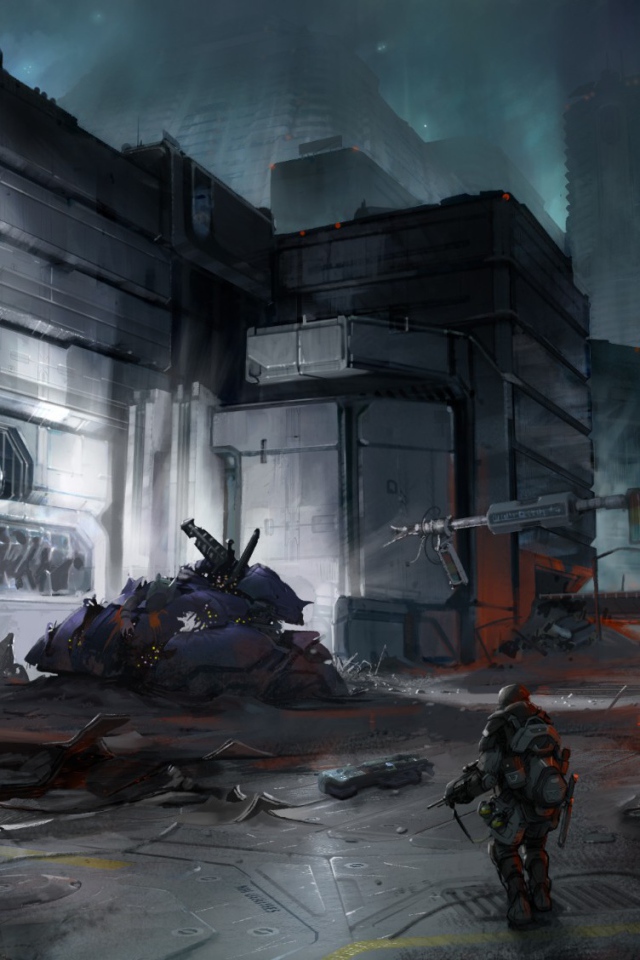 Мир игры Halo 3 ODST