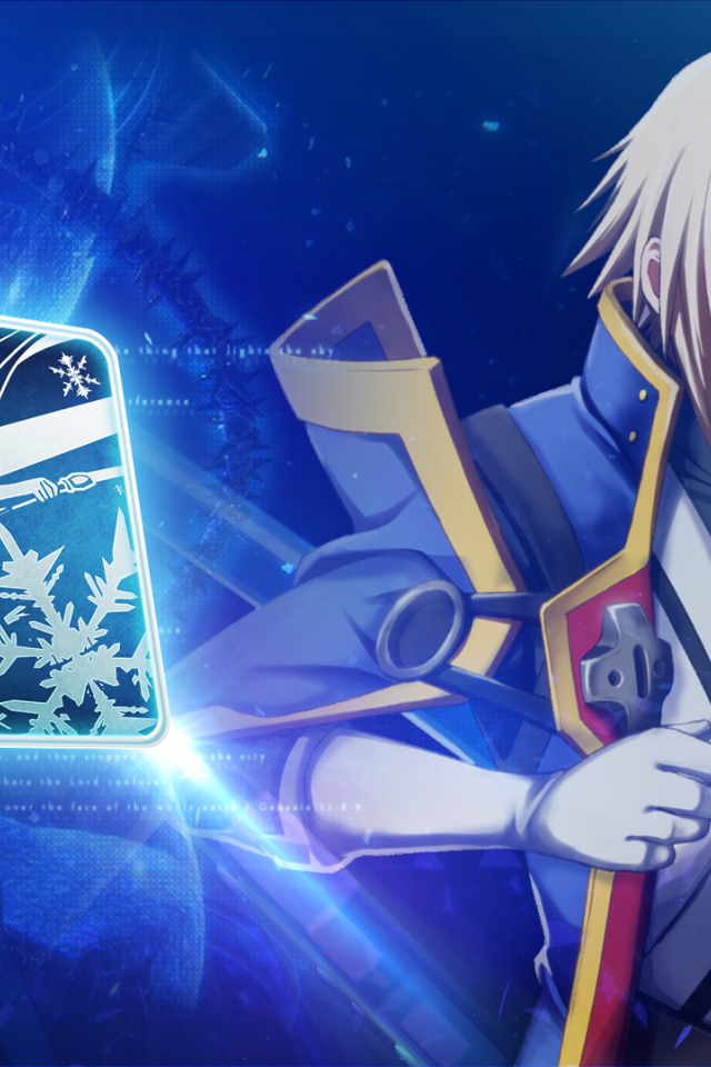 Парень из игры Blazblue