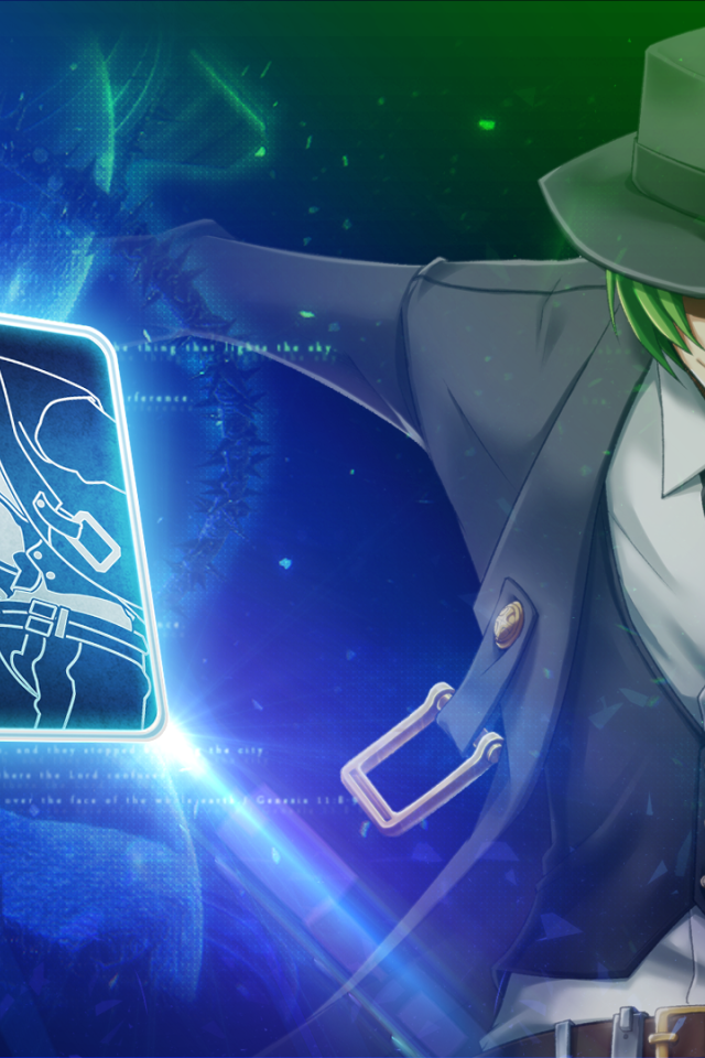 Парень в шляпе в игре Blazblue