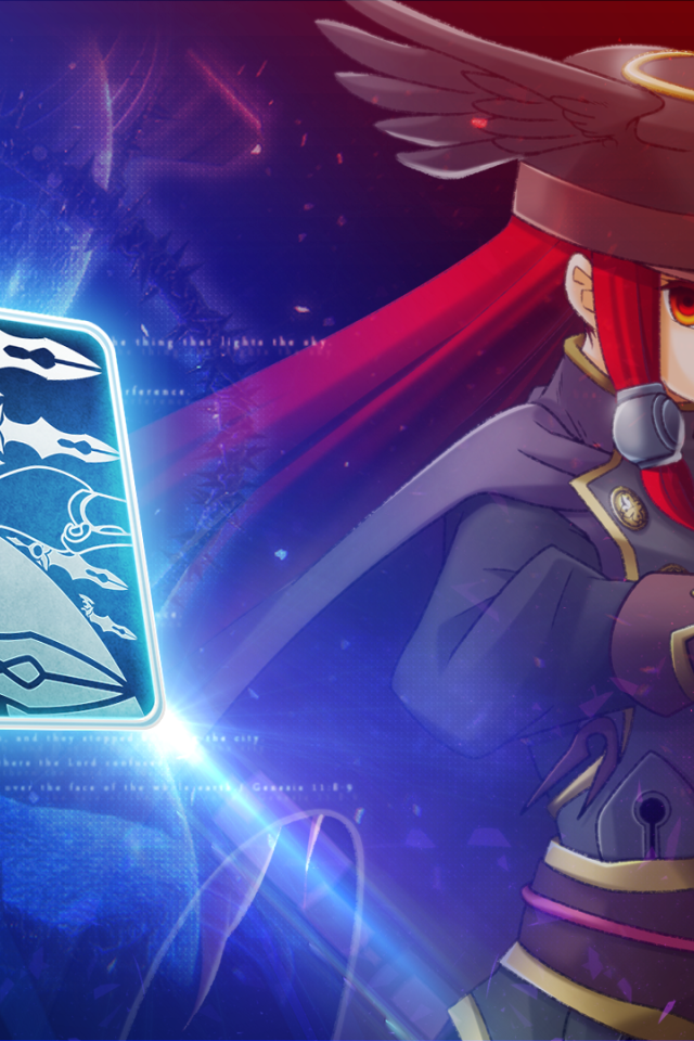 Шлем на голове Рейчел в игре Blazblue