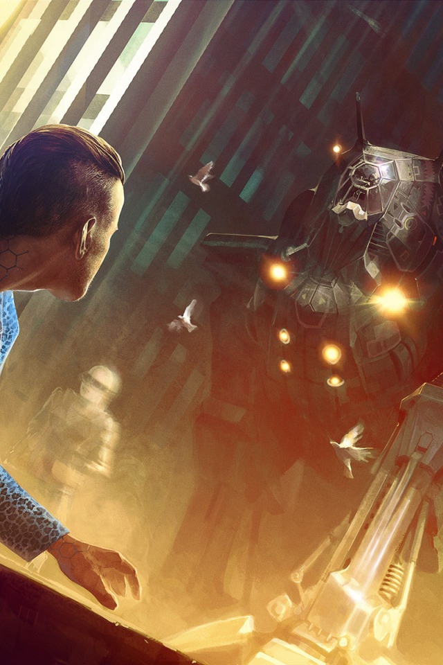 Герой игры Cyberpunk 2077