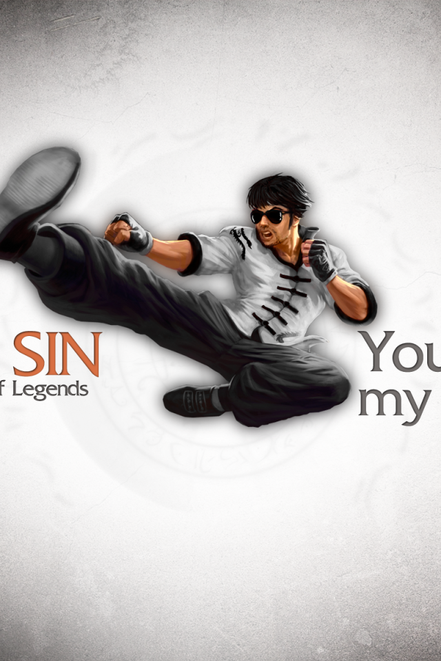 Герой игры Лига легенд Ли Син