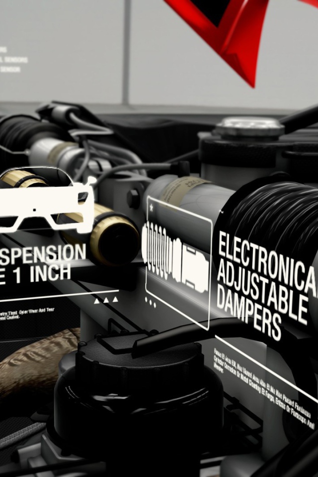 Интерфейс игры Forza Motorsport