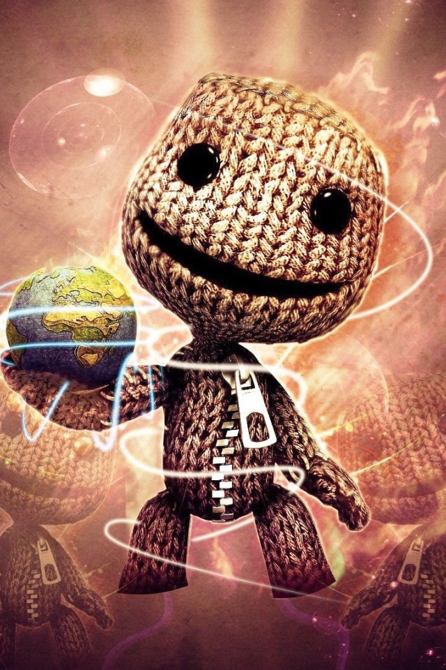 Человечек из игры Little Big Planet