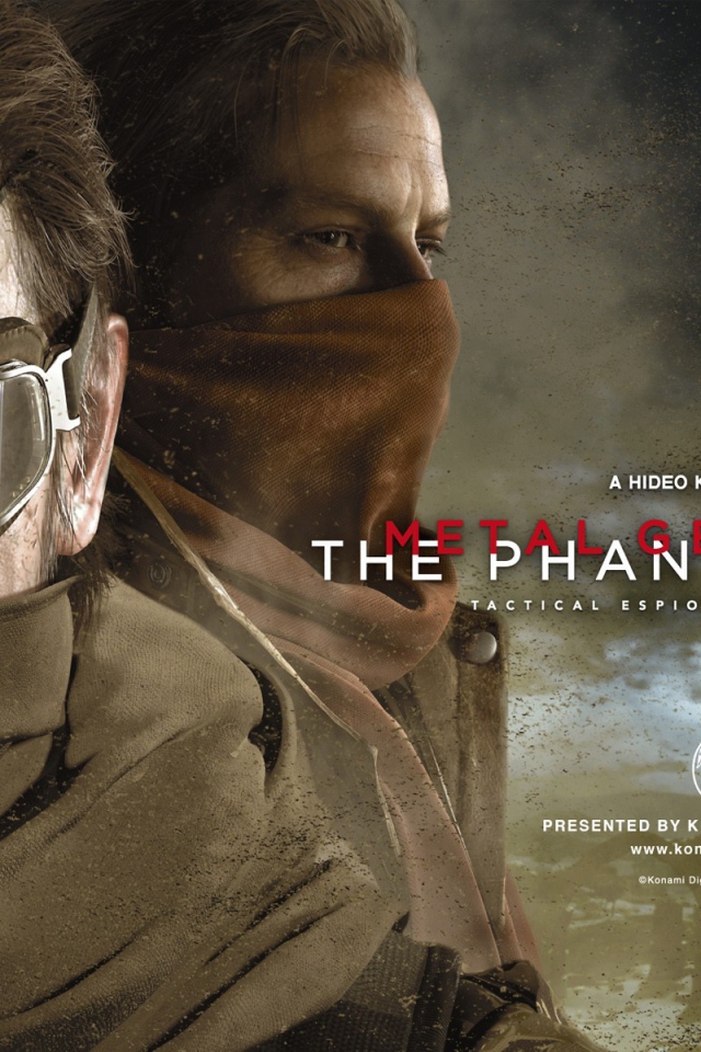 Постер компьютерной игры  The Phantom Pain