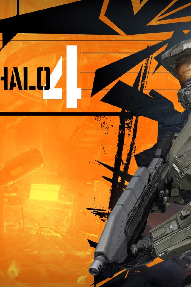 Постер игры Halo 4, Мастер Чиф