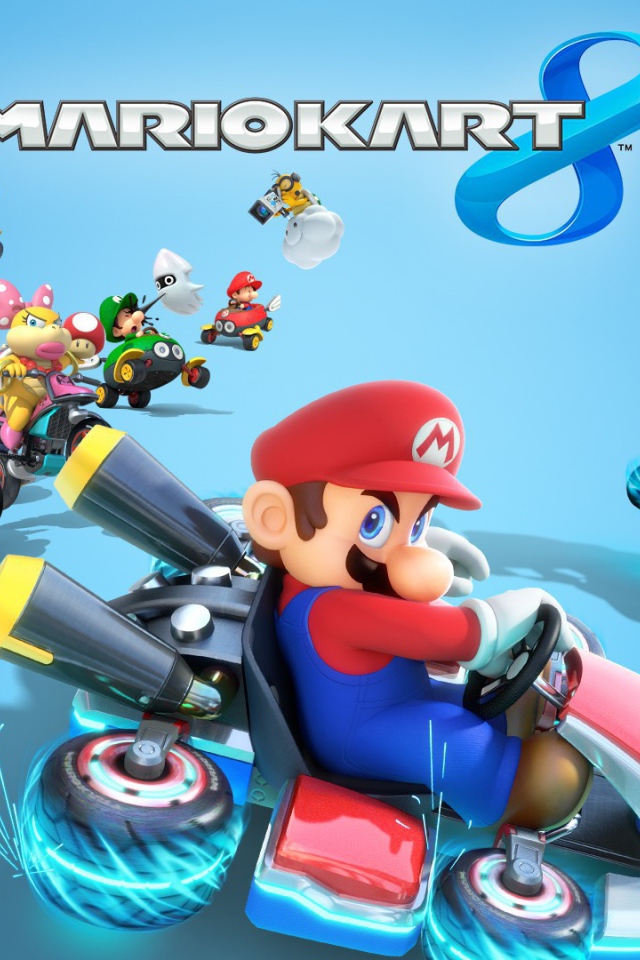 Постер игры Mario Kart 8