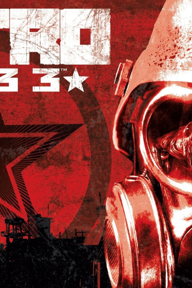 Постер популярной игры Metro 2033