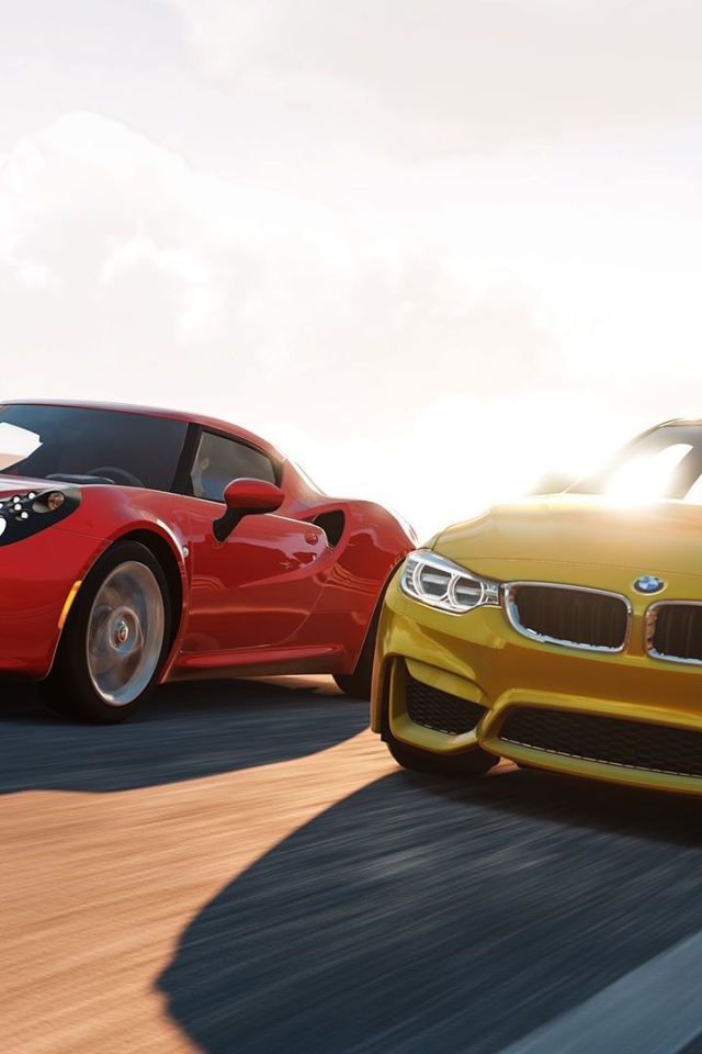 Гонка в игре Forza Motorsport 2